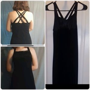 ☆SALE 5 for $25☆  Black velvet floor length gown